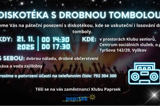 Diskotéka s tombolou
