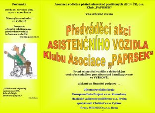 Nové auto pro osobní asistenci