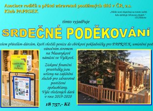 Poděkování