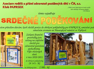 Poděkování