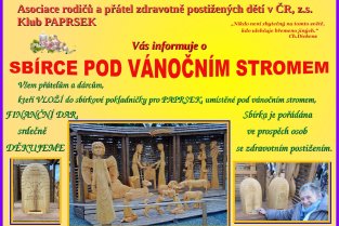 Sbírka pod vánočním stromem