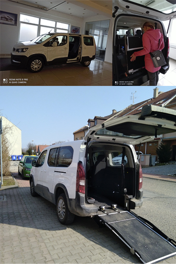 Bezbariérové auto pro PAPRSEK 